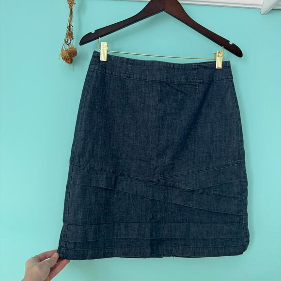 NIC+ZOE Dresses & Skirts - 2000s denim mini skirt business casual